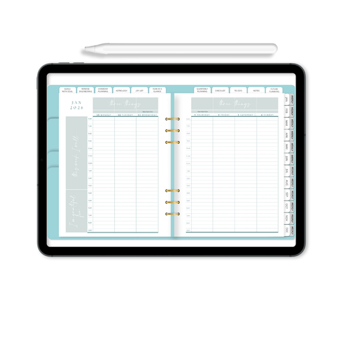 Interactive Digital YL Harmony Planner